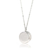 Round Pill Locket Necklace