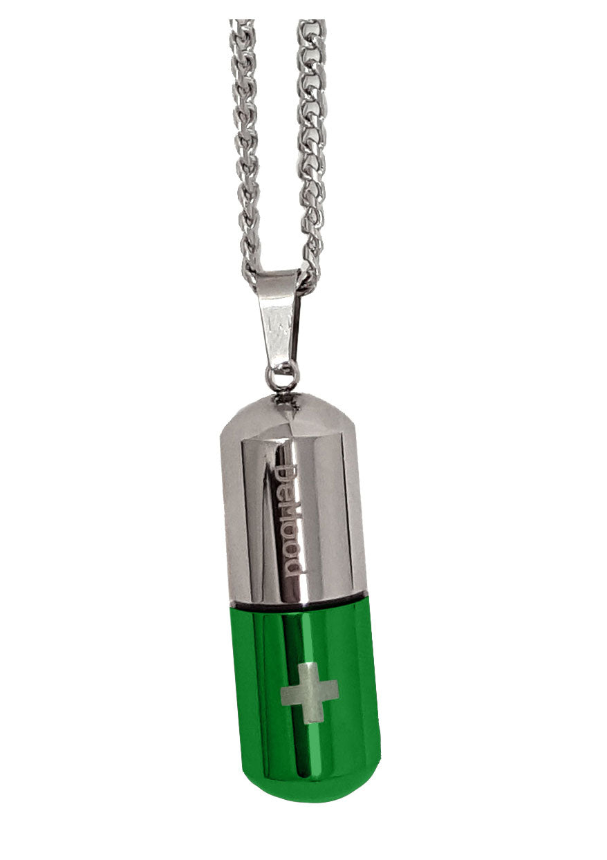 Large Pill Fob Necklace
