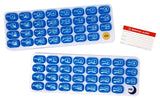 AM/PM 31-Day Monthly Pill Organizer Pods - Item 995-2X