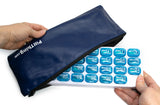 31 Day Monthly Pill Organizer with Removable Pods in Tray and Zippered Travel Case