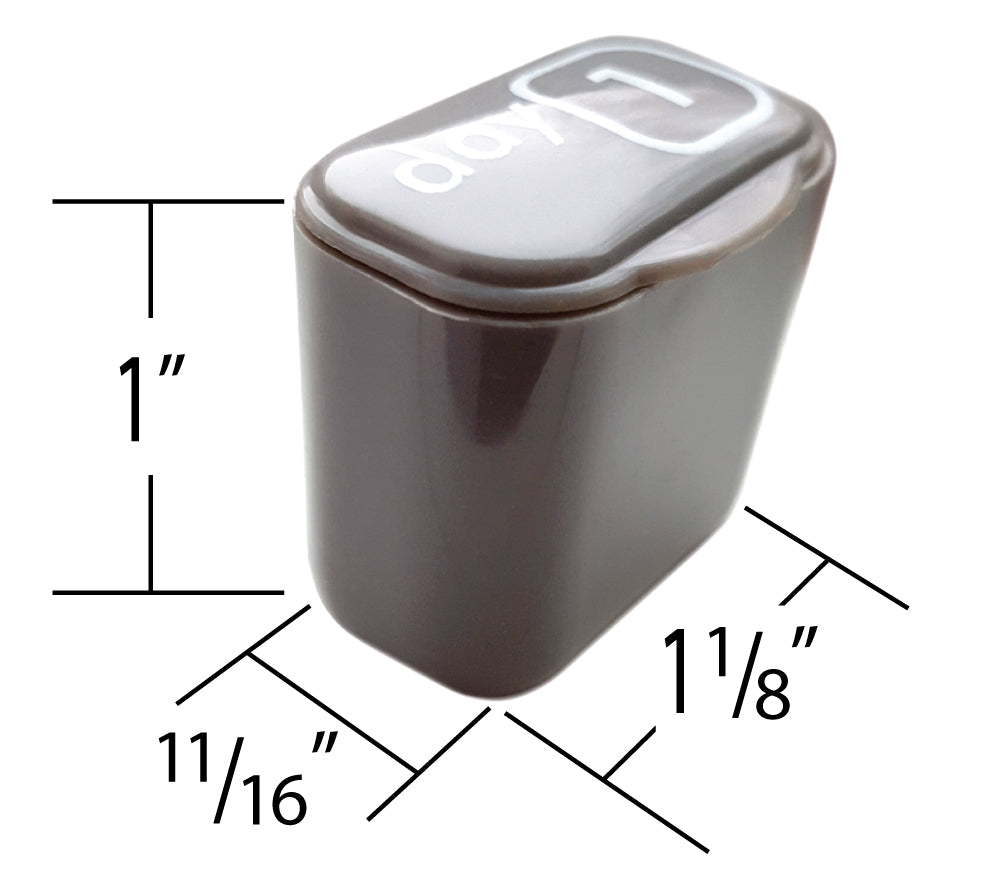 31-Day Monthly Pill Organizer Pods