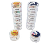 Clear stackable 7 day weekly am/pm pill box! Round cases screw together come with labels!