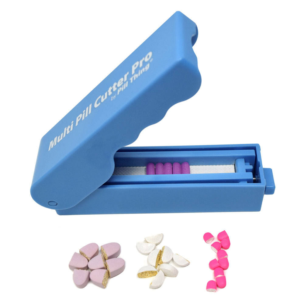 MATHOWAL 2PCS Pill Cutter for Small or Large Pills - The Best