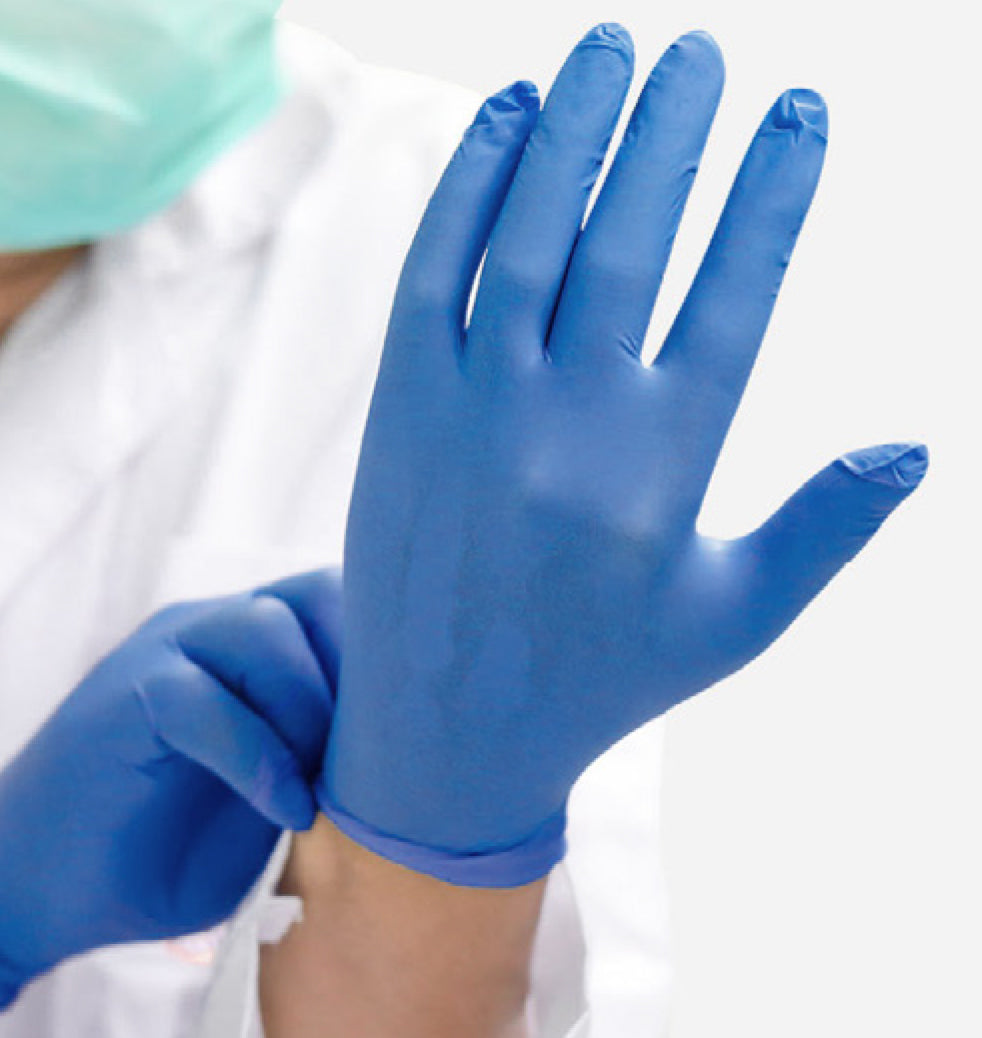 Disposable Nitrile Gloves - Latex Free - 50 Pair
