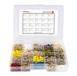 Pill/Supplement Organizer Tray with 20 Compartments