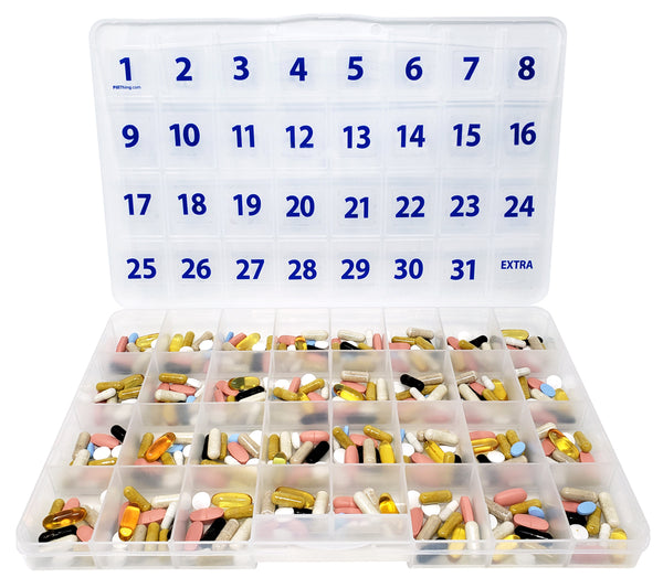 The Olympic Monthly Pill Case – Pill Thing