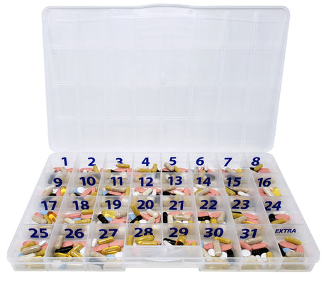 The Olympic Monthly Pill Case