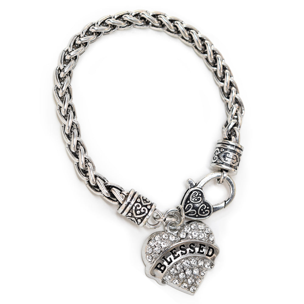 BLESSED Heart Bracelet