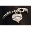 COURAGE Heart Bracelet