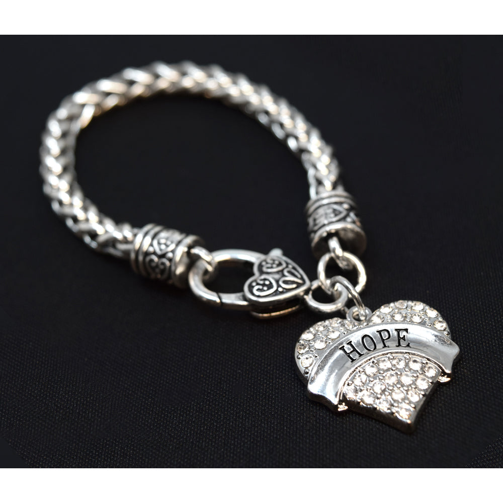 HOPE Heart Bracelet