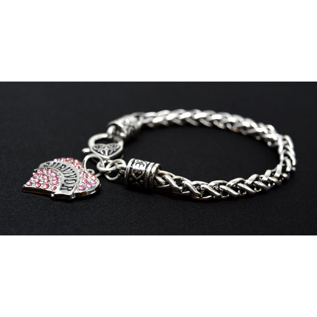 SURVIVOR Heart Bracelet
