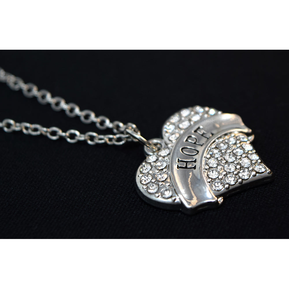 HOPE Heart Necklace