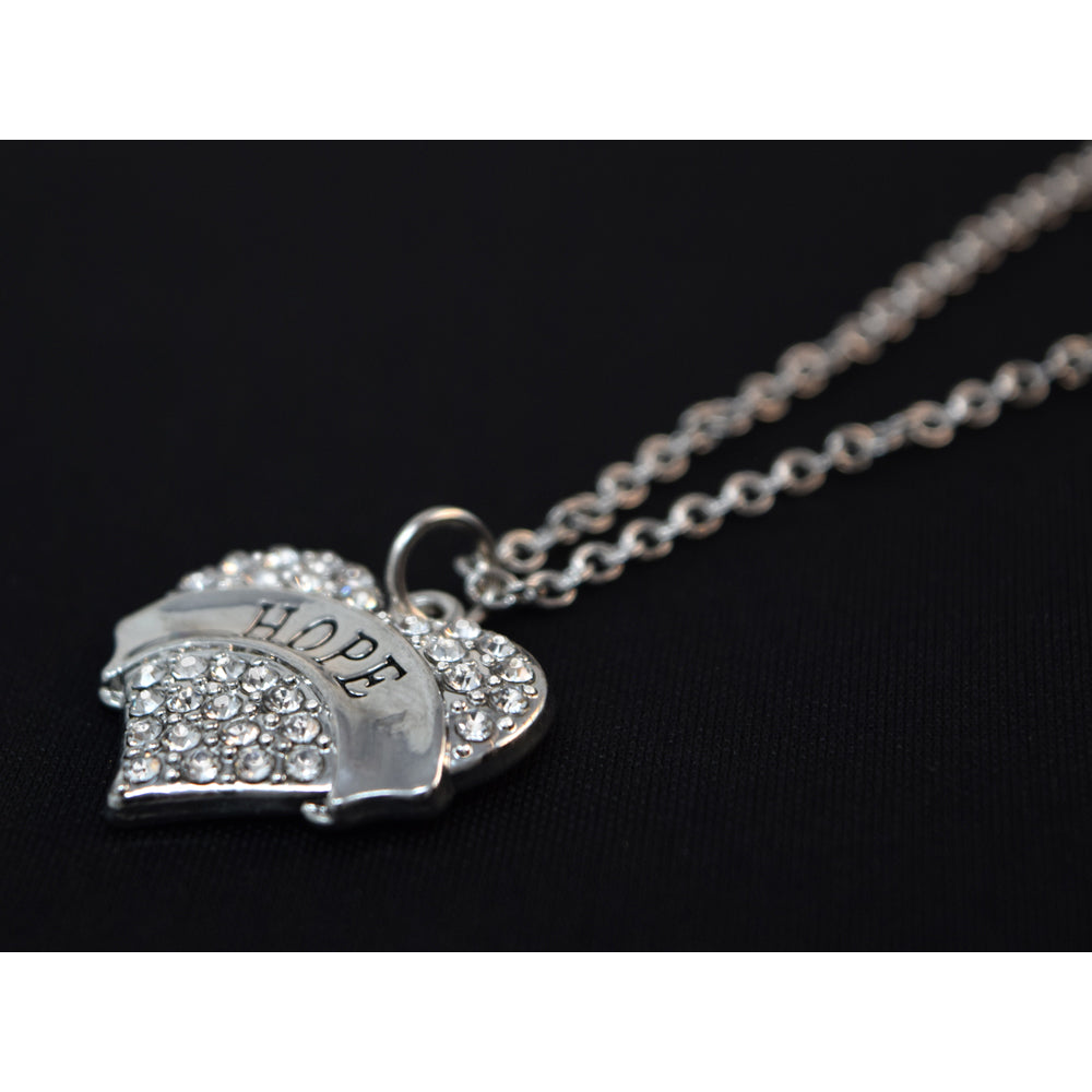 HOPE Heart Necklace
