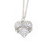 STRENGTH Heart Necklace