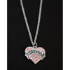 SURVIVOR Heart Necklace
