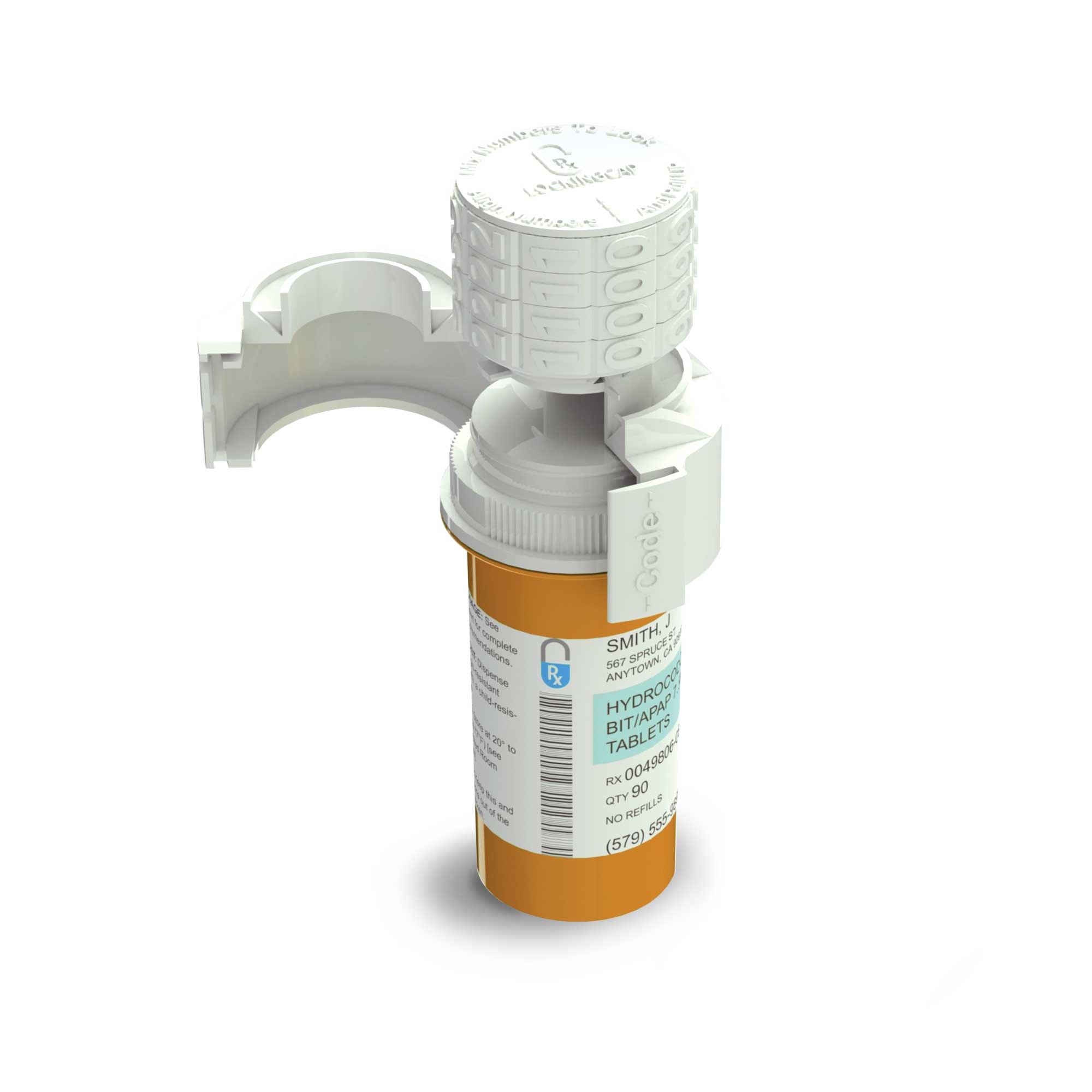 RX Locking Cap for Medication – Pill Thing